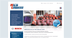 Desktop Screenshot of hild-loebbecke.de